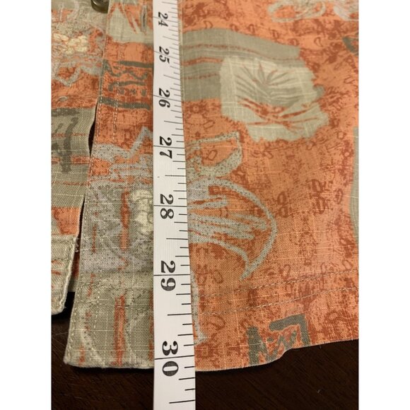 Croft & Barrow XL Cotton Tropical Aztec Casual Shirt Classic - Picture 6 of 8